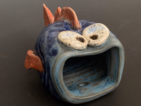 Blue Funky Fish
